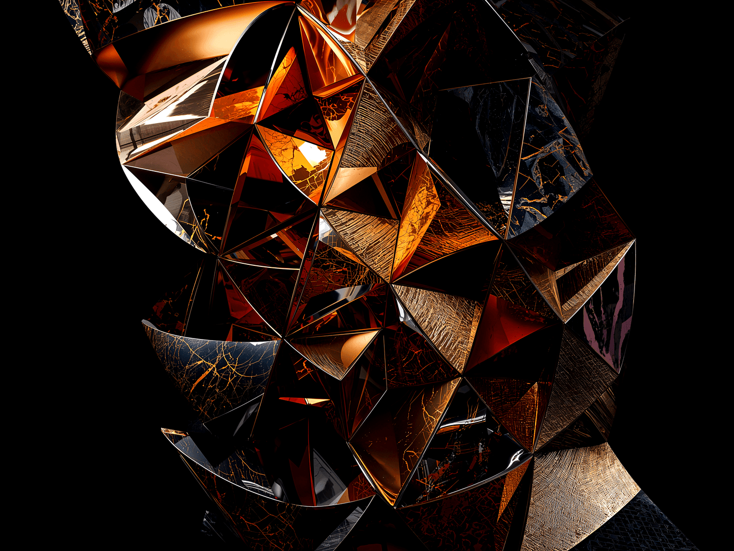 a geometric composition feat