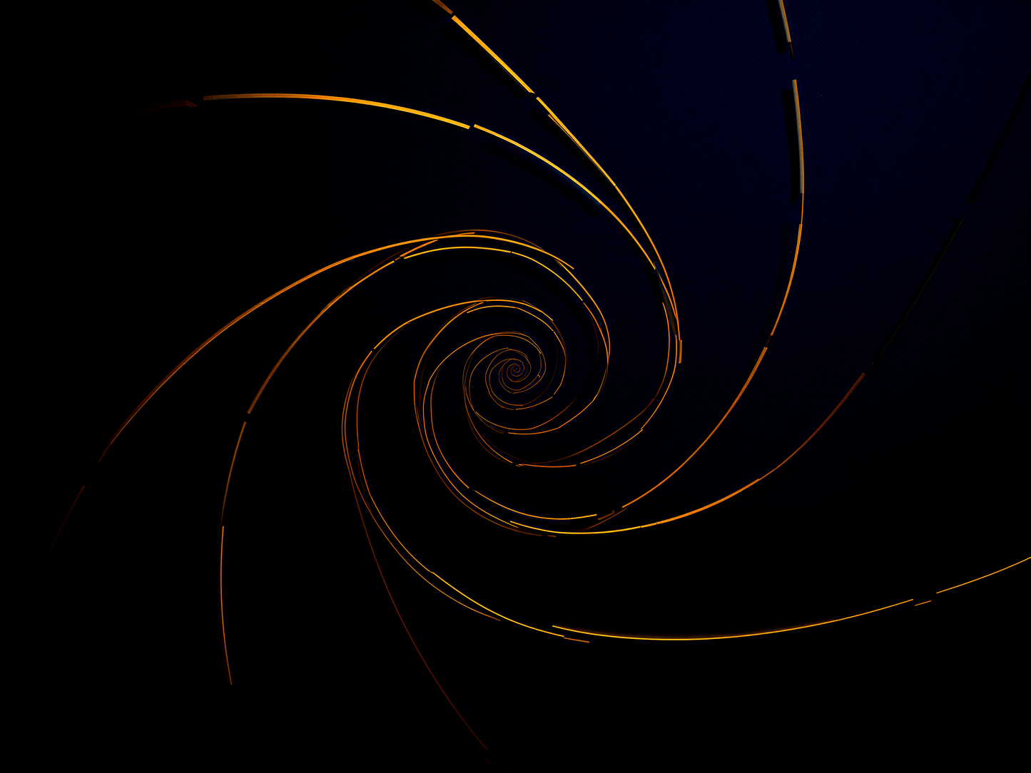 a geometric spiral pattern i