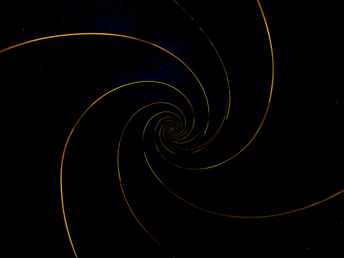 a geometric spiral pattern i