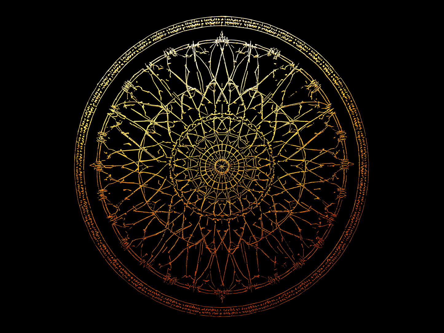 a intricately detailed geome