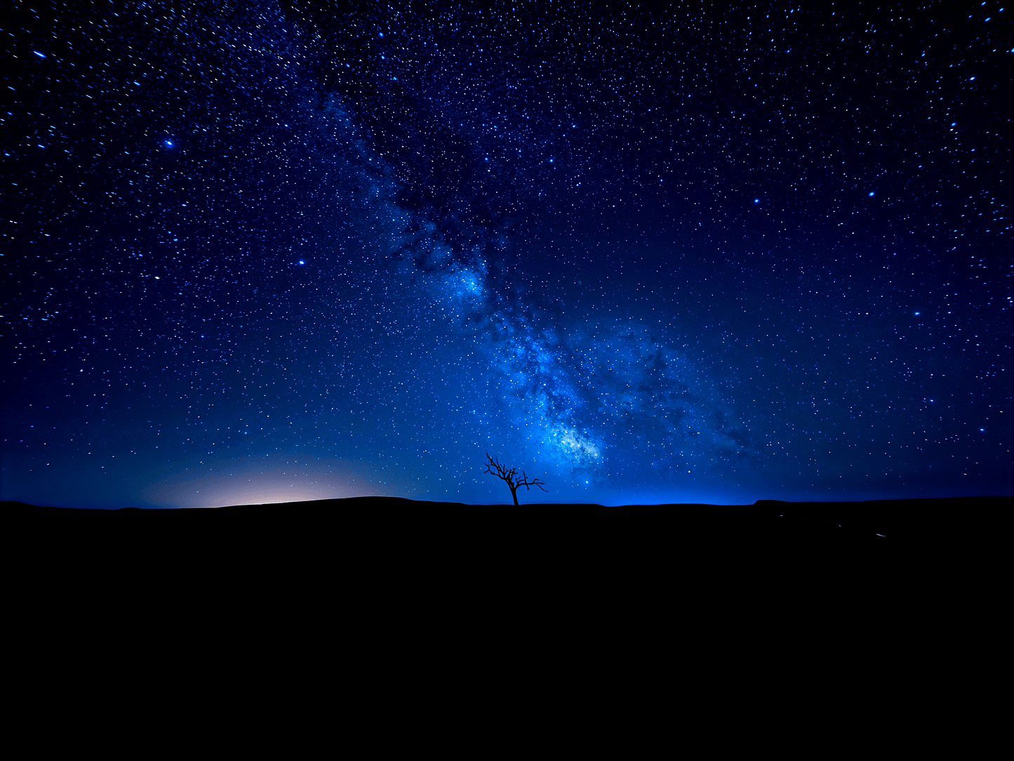 a vast Desert landscape unde