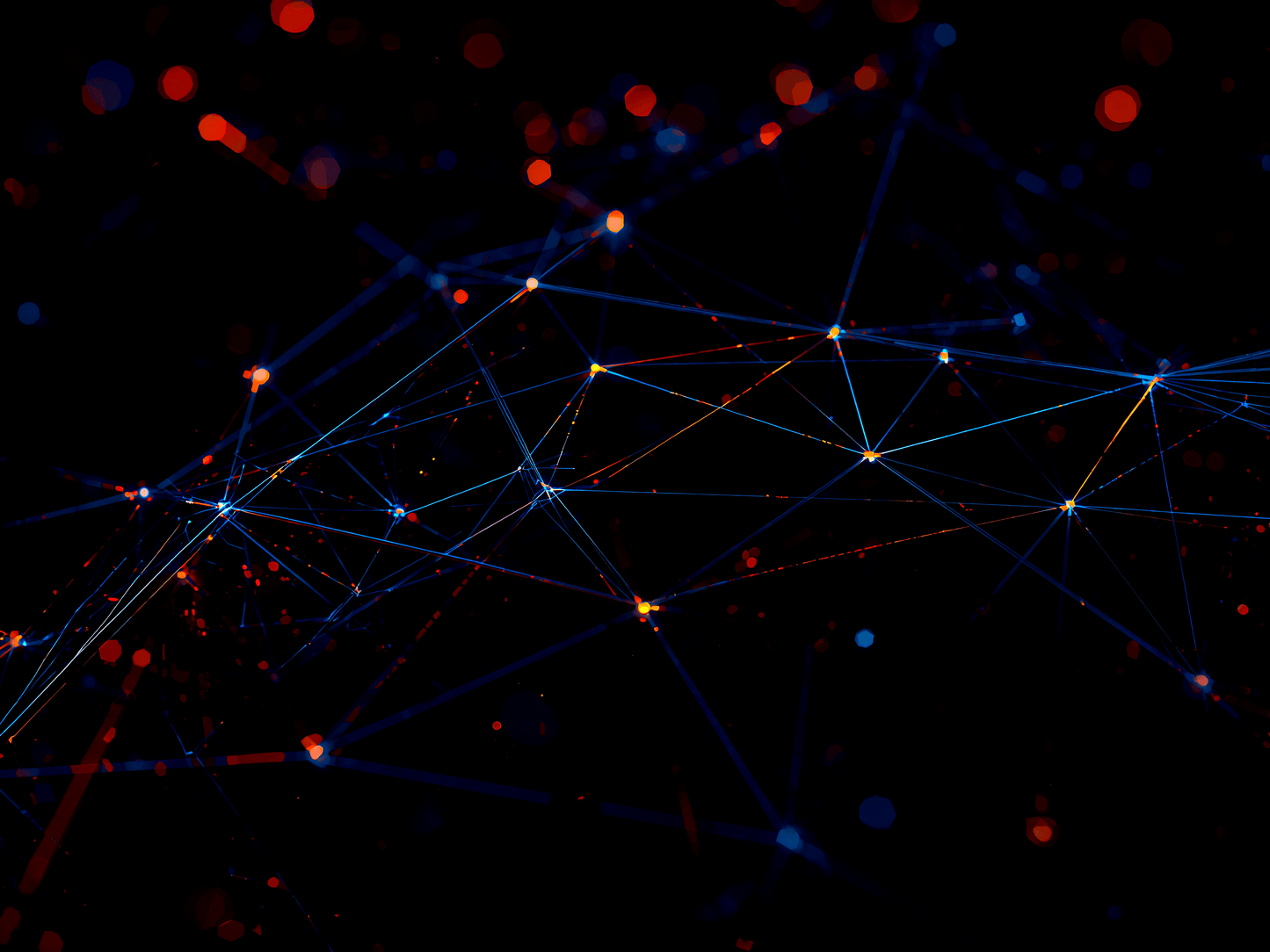 abstract network visualizati