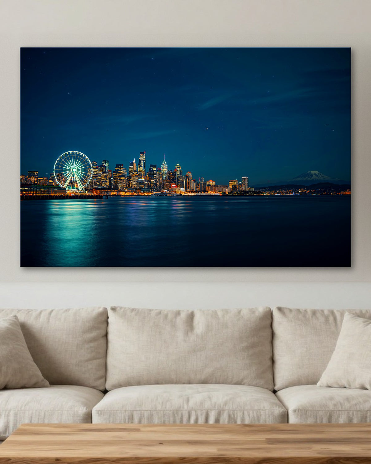 Mount Rainier Metal Print