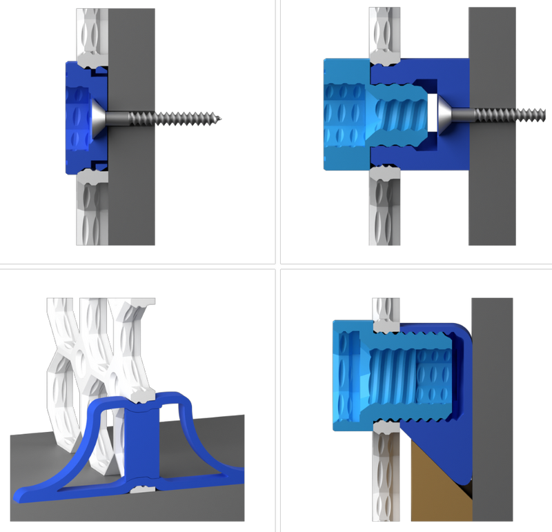 Multiboard Wall Organization