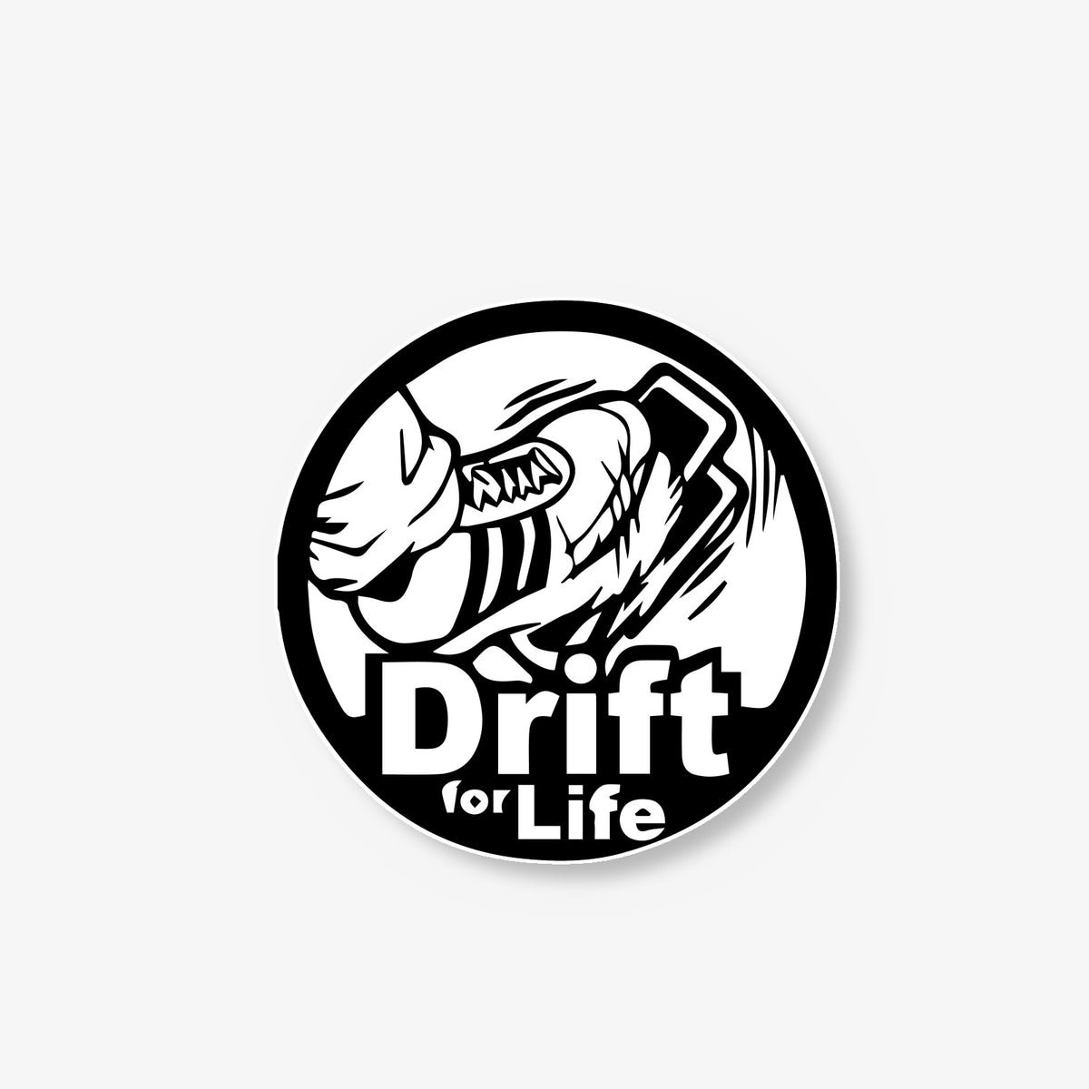 Drift for Life Car Decal -- Laminated