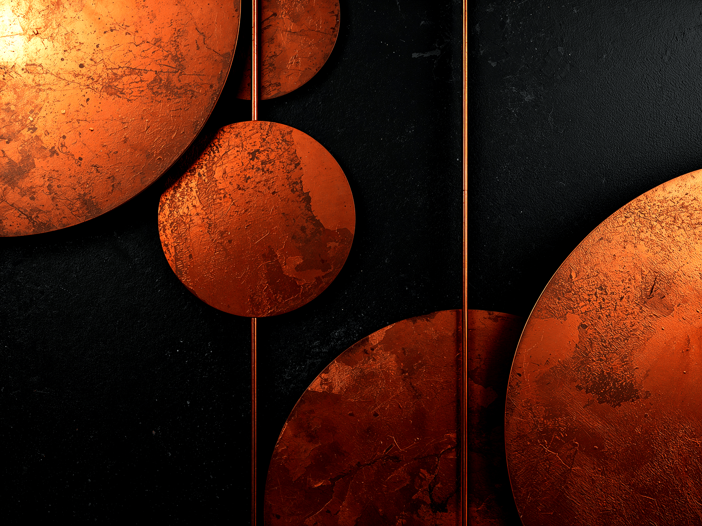 geometric abstract with a co