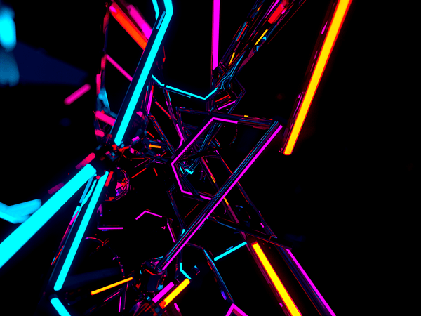 intricate geometric shapes w