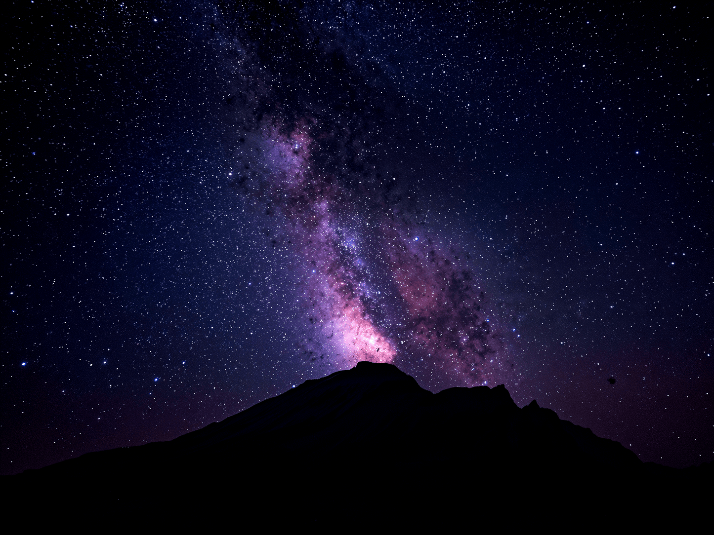 the Milky Way galaxy stretch