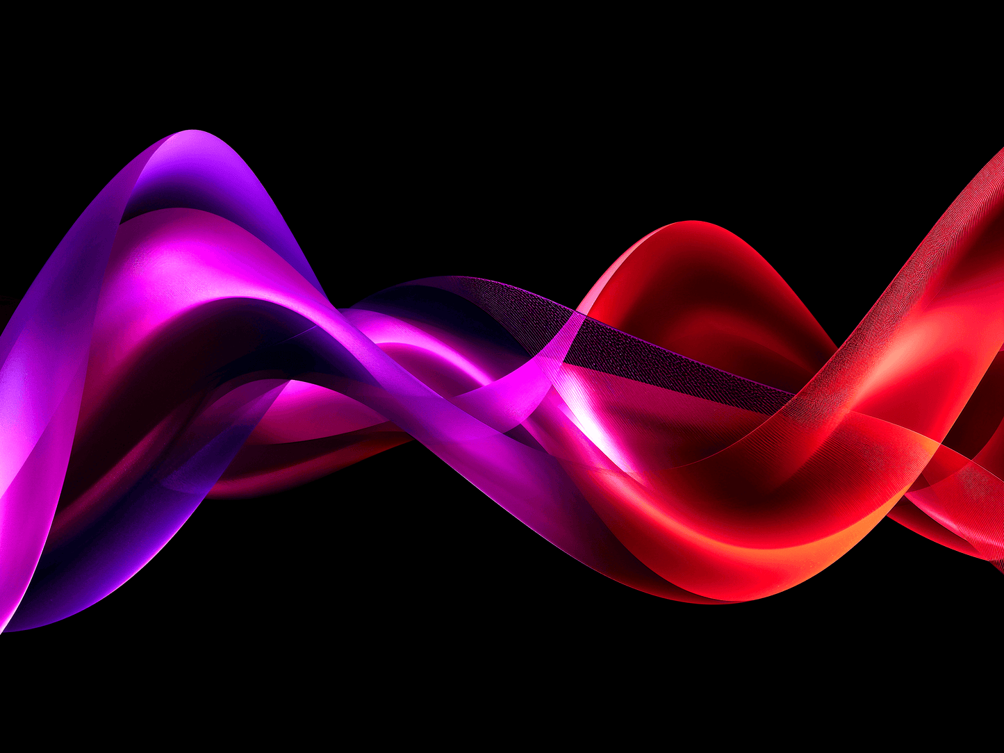 undulating abstract flowing